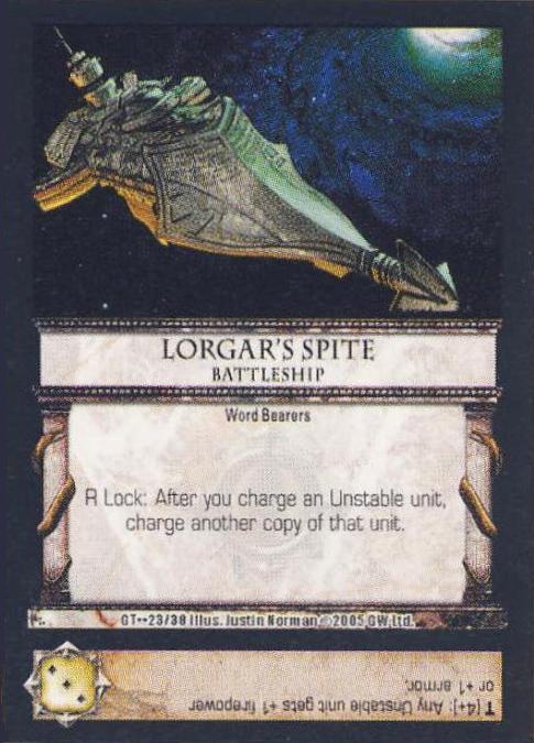 Lorgars Spite
